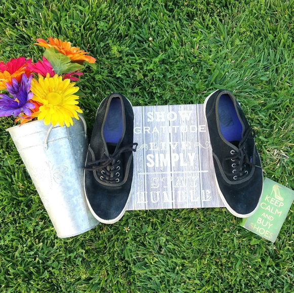 Vans Other - Black Suede Vans